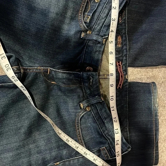 Fidelity Denim Japan Rose Skinny Flare in Midnight Sapphire size 27 - Picture 11 of 14